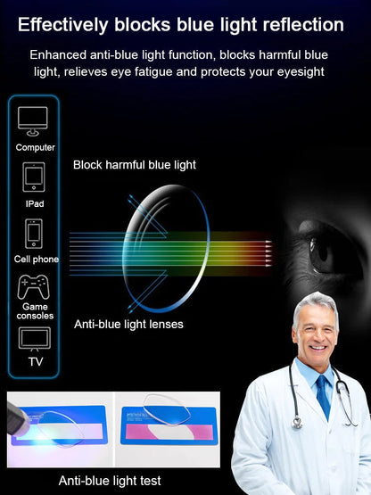 👓Best Selling 50% Off🔥Automatic zoom anti-blue light presbyopia glasses