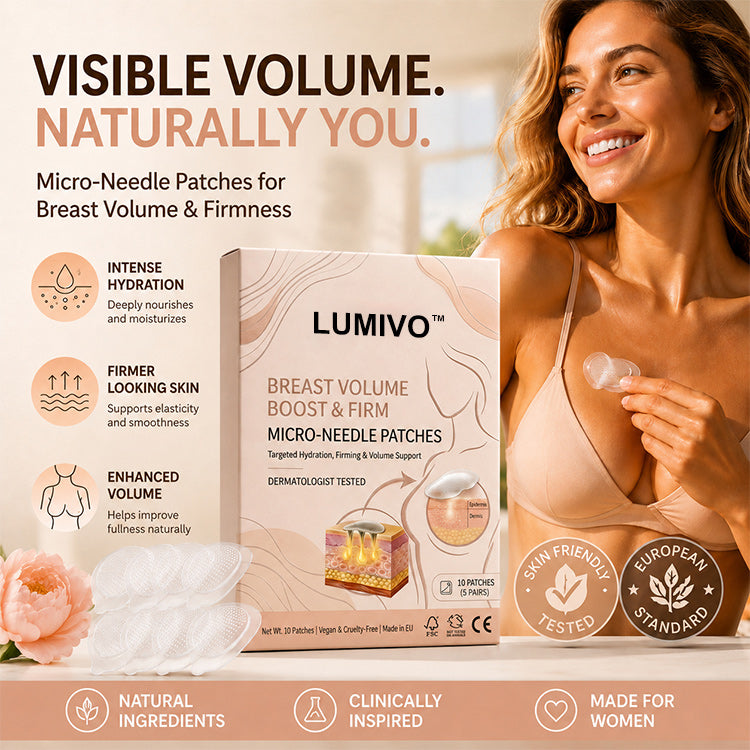 LUMIVO™ Targeted Breast Enhancement Advanced Nano Microneedle Patch