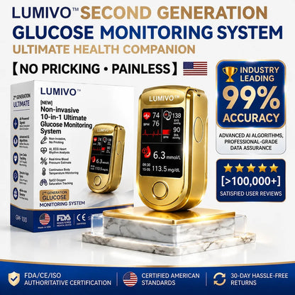 🔥Final 3 Hours: 70% OFF🏆Develops Newly Launched Non-Invasive Smart Blood Glucose Monitor✅TGA Approved