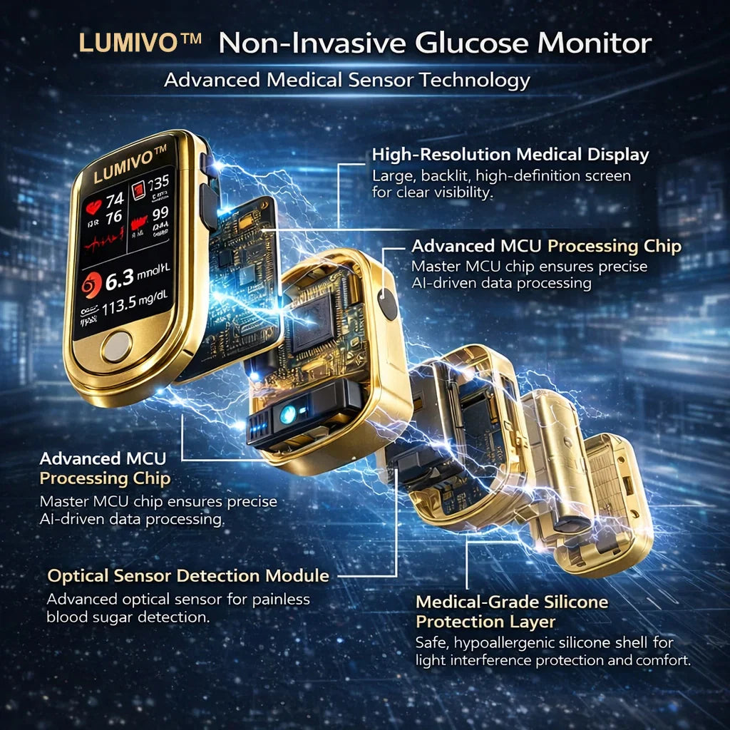 🔥Final 3 Hours: 70% OFF🏆Develops Newly Launched Non-Invasive Smart Blood Glucose Monitor✅TGA Approved