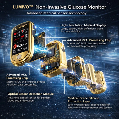 🔥Final 3 Hours: 70% OFF🏆Develops Newly Launched Non-Invasive Smart Blood Glucose Monitor✅TGA Approved