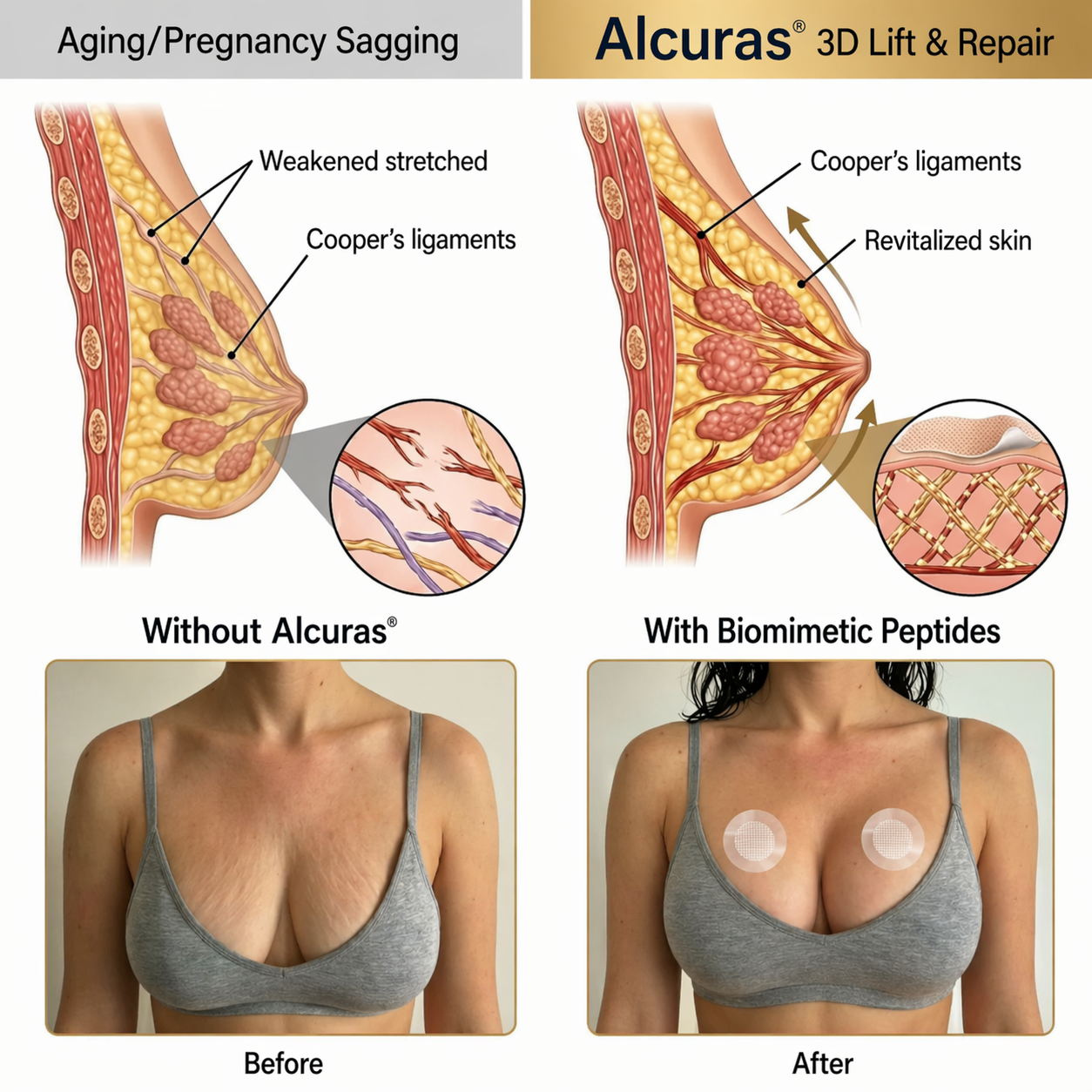 LUMIVO™ Targeted Breast Enhancement Advanced Nano Microneedle Patch
