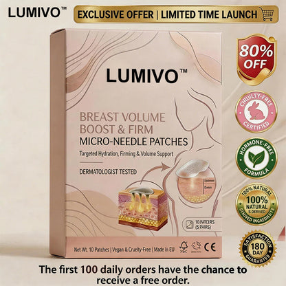LUMIVO™ Targeted Breast Enhancement Advanced Nano Microneedle Patch