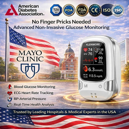 🔥Final 3 Hours: 70% OFF🏆Develops Newly Launched Non-Invasive Smart Blood Glucose Monitor✅TGA Approved