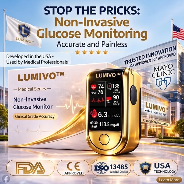🔥Final 3 Hours: 70% OFF🏆Develops Newly Launched Non-Invasive Smart Blood Glucose Monitor✅TGA Approved