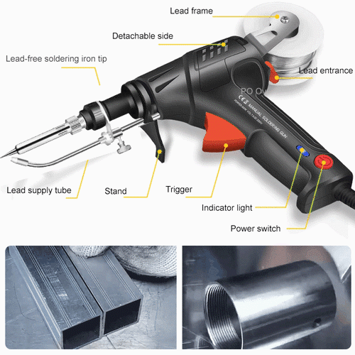 🔥LAST DAY SALE 49% OFF🔥German-Precision Internally heated industrial laser welding tools