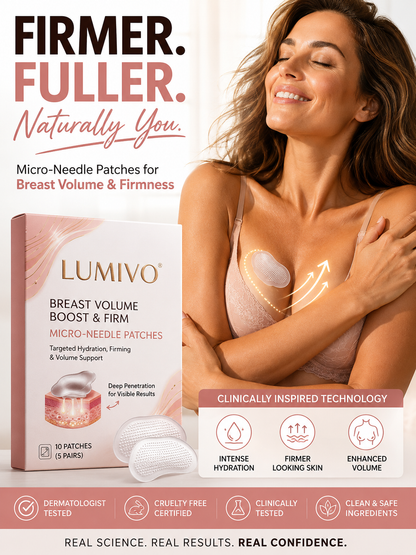 LUMIVO™ Targeted Breast Enhancement Advanced Nano Microneedle Patch